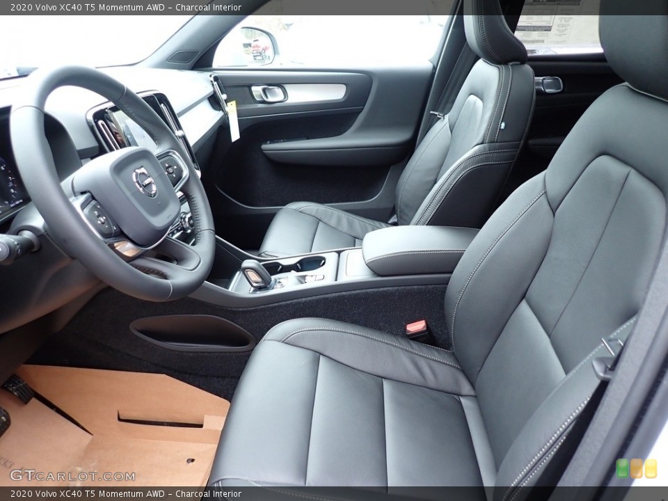 Charcoal Interior Front Seat for the 2020 Volvo XC40 T5 Momentum AWD #137634305