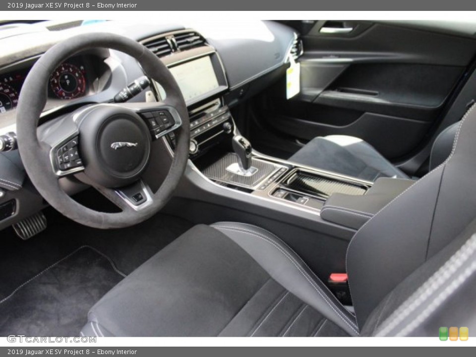 Ebony Interior Front Seat for the 2019 Jaguar XE SV Project 8 #137634590