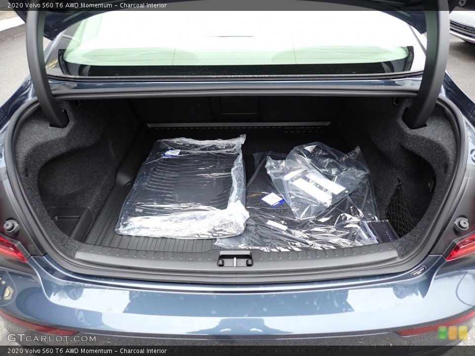 Charcoal Interior Trunk for the 2020 Volvo S60 T6 AWD Momentum #137634608