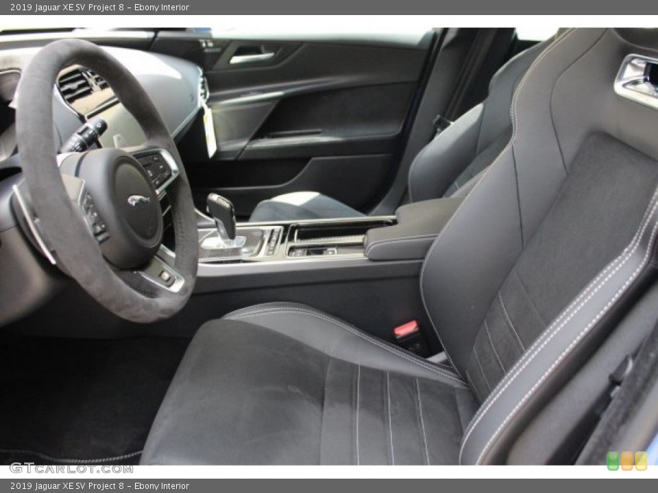 Ebony 2019 Jaguar XE Interiors