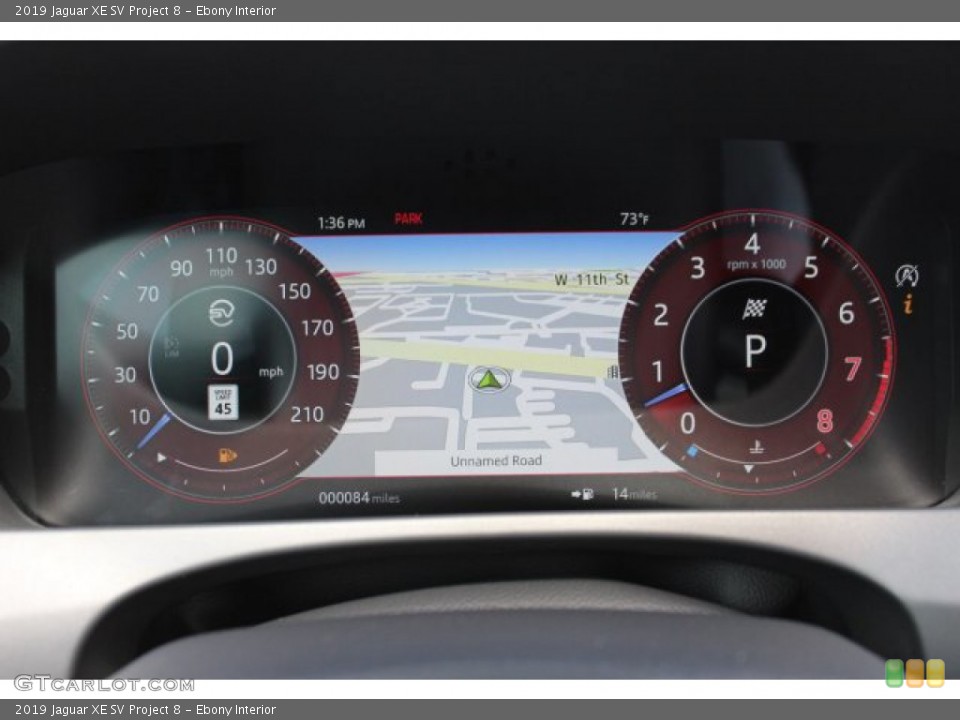 Ebony Interior Gauges for the 2019 Jaguar XE SV Project 8 #137634872
