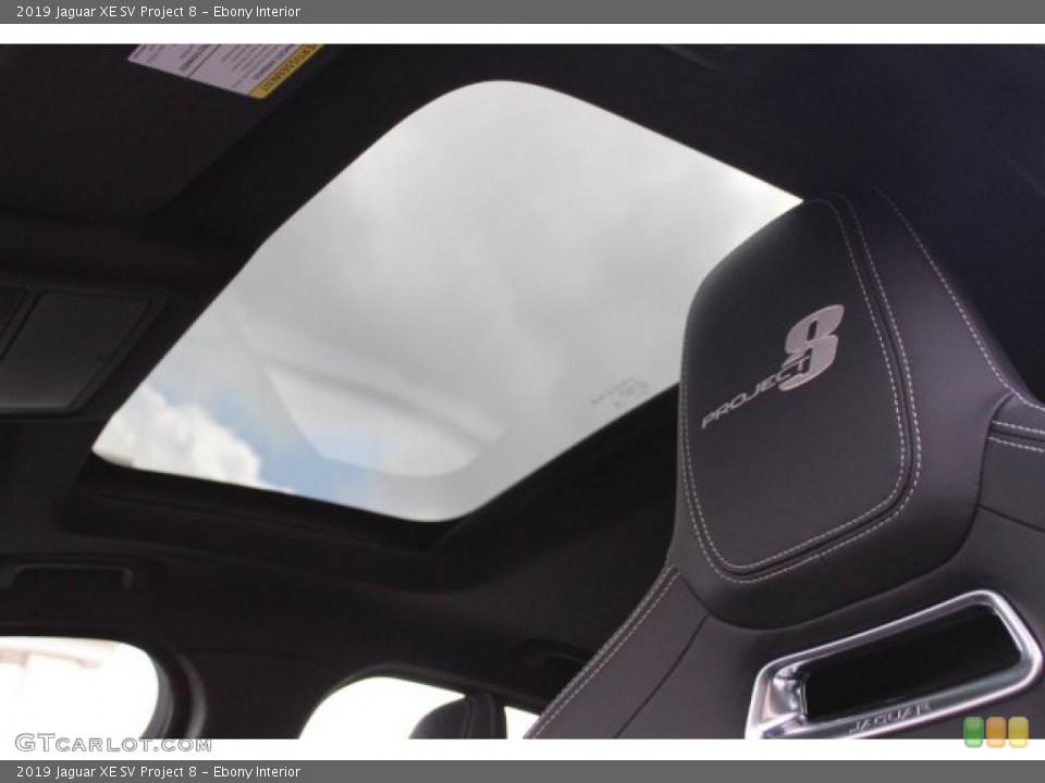 Ebony Interior Sunroof for the 2019 Jaguar XE SV Project 8 #137634887