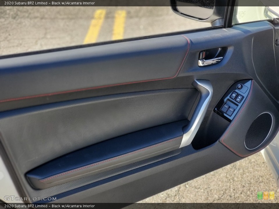 Black w/Alcantara Interior Door Panel for the 2020 Subaru BRZ Limited #137642807
