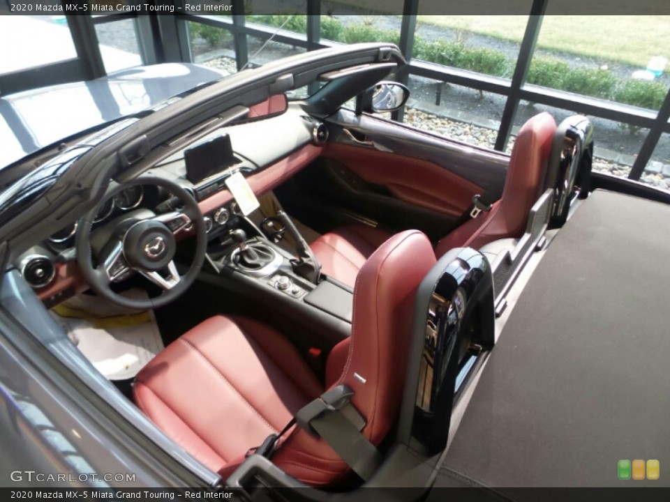 Red 2020 Mazda MX-5 Miata Interiors