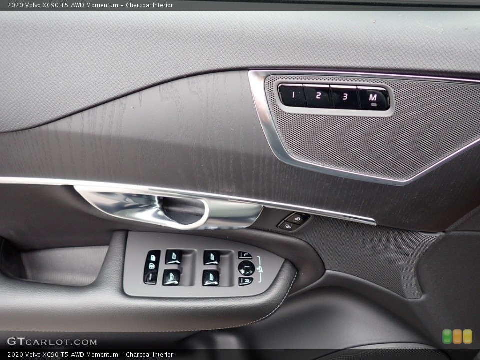 Charcoal Interior Door Panel for the 2020 Volvo XC90 T5 AWD Momentum #137648426