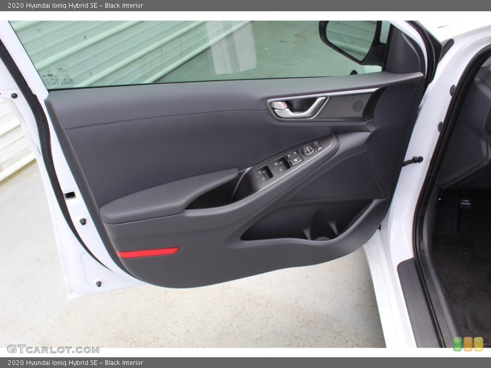Black Interior Door Panel for the 2020 Hyundai Ioniq Hybrid SE #137654072