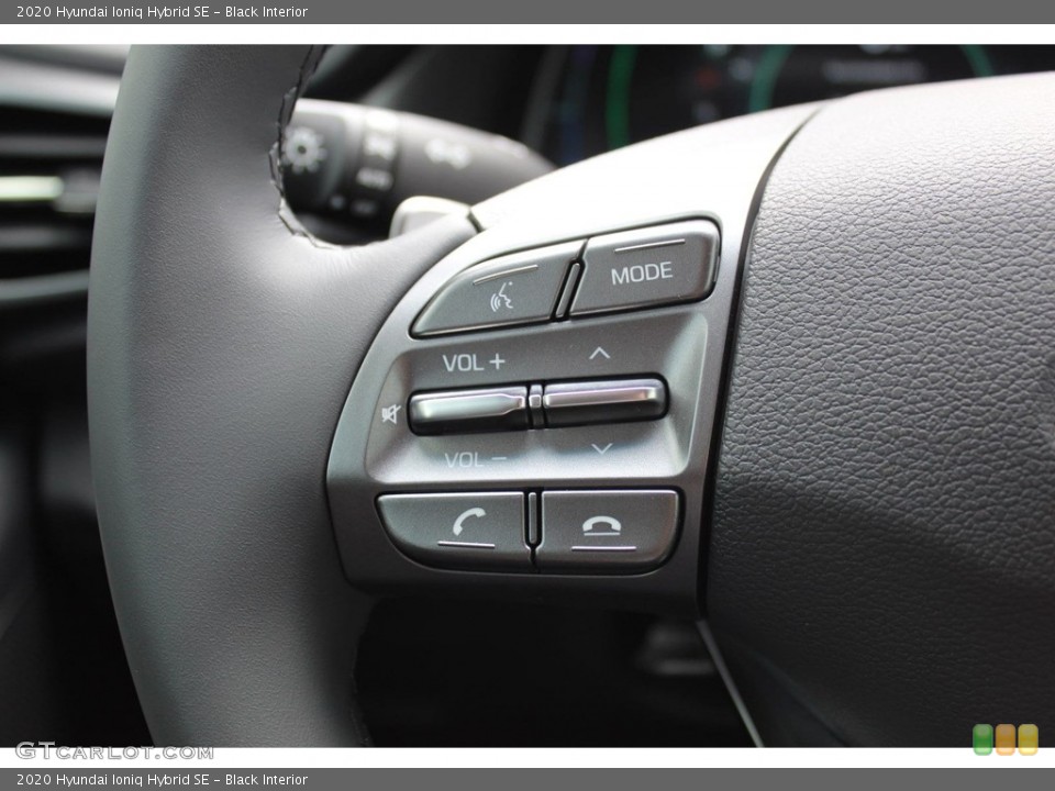 Black Interior Steering Wheel for the 2020 Hyundai Ioniq Hybrid SE #137654121