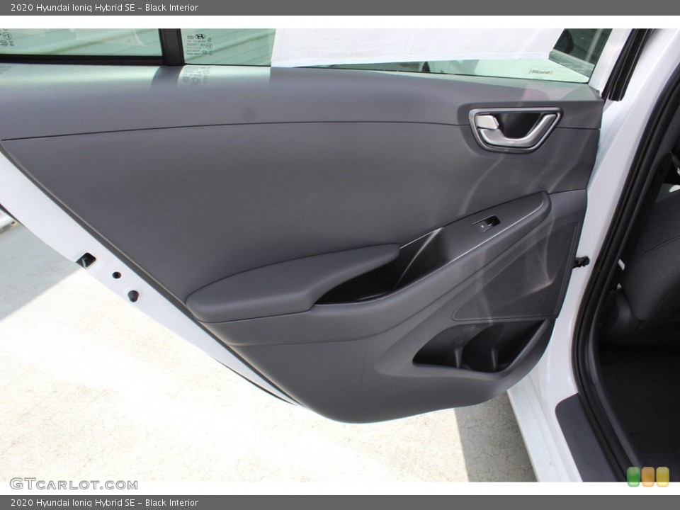 Black Interior Door Panel for the 2020 Hyundai Ioniq Hybrid SE #137654323