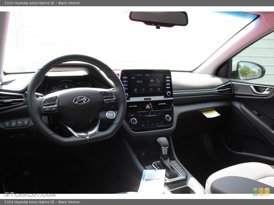 Black Interior Dashboard for the 2020 Hyundai Ioniq Hybrid SE #137654373