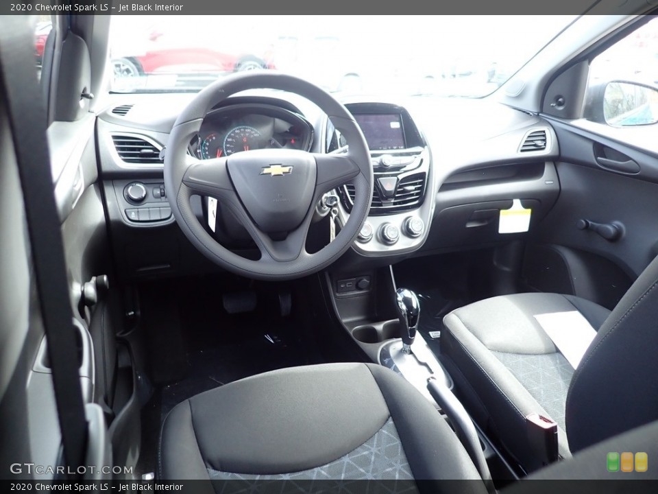 Jet Black Interior Photo for the 2020 Chevrolet Spark LS #137661804