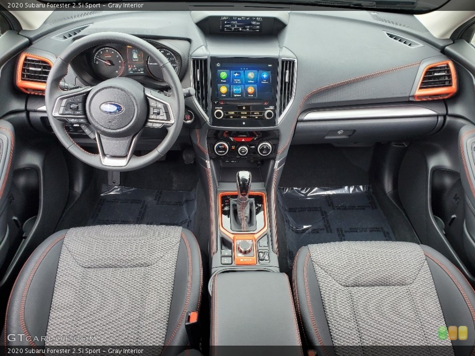 Gray Interior Photo for the 2020 Subaru Forester 2.5i Sport #137665149