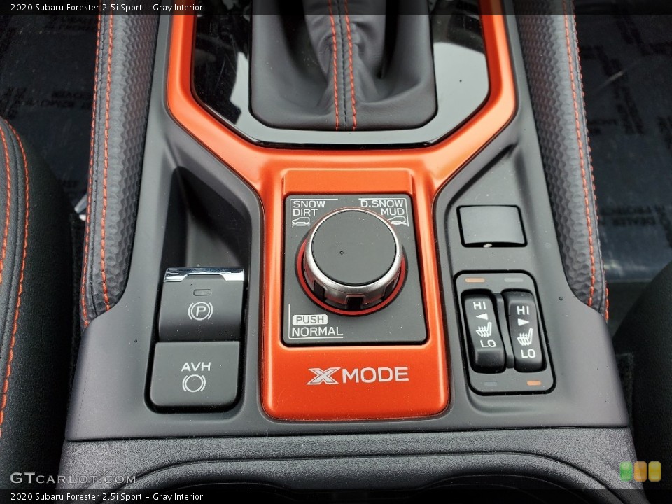 Gray Interior Controls for the 2020 Subaru Forester 2.5i Sport #137665380