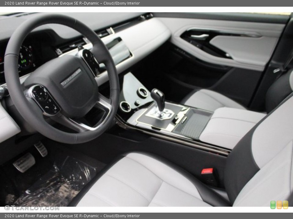 Cloud/Ebony Interior Photo for the 2020 Land Rover Range Rover Evoque SE R-Dynamic #137678491