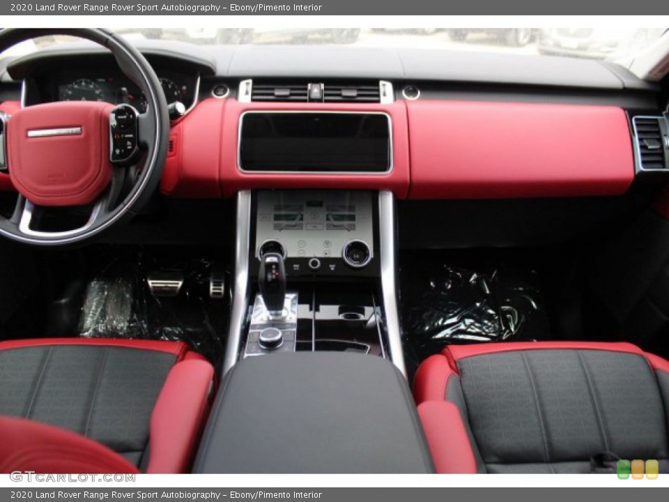 Ebony/Pimento Interior Dashboard for the 2020 Land Rover Range Rover Sport Autobiography #137679325