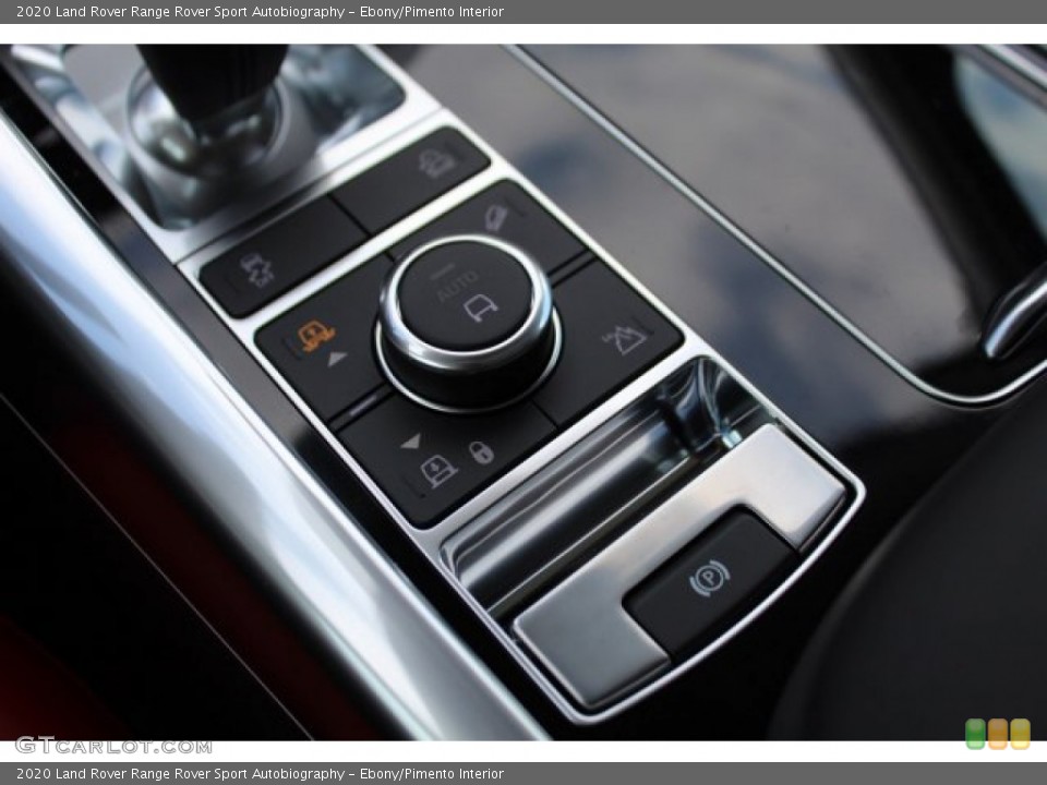 Ebony/Pimento Interior Controls for the 2020 Land Rover Range Rover Sport Autobiography #137679508