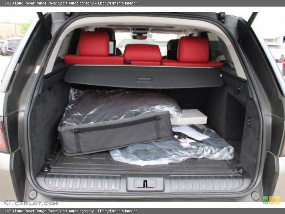 Ebony/Pimento Interior Trunk for the 2020 Land Rover Range Rover Sport Autobiography #137679691