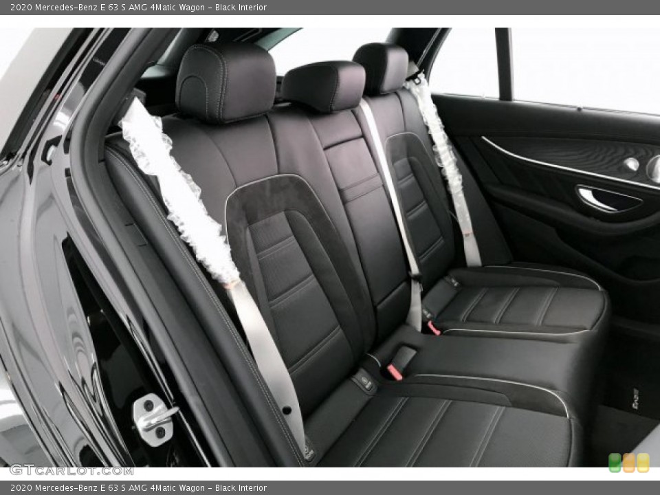Black Interior Rear Seat for the 2020 Mercedes-Benz E 63 S AMG 4Matic Wagon #137685098