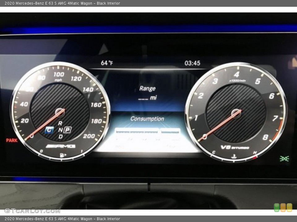 Black Interior Gauges for the 2020 Mercedes-Benz E 63 S AMG 4Matic Wagon #137685248