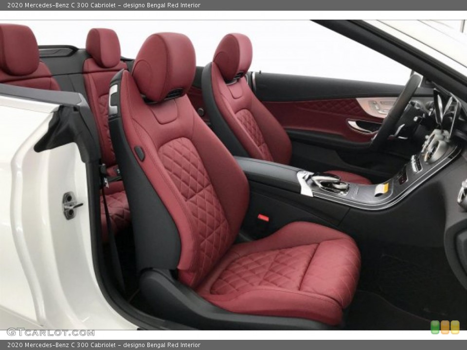 designo Bengal Red Interior Photo for the 2020 Mercedes-Benz C 300 Cabriolet #137687984