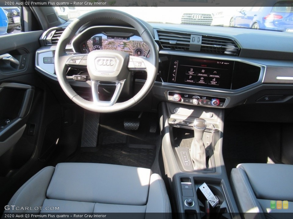 Rotor Gray Interior Dashboard for the 2020 Audi Q3 Premium Plus quattro #137689046