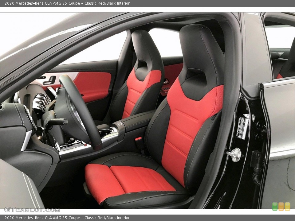 Classic Red/Black Interior Photo for the 2020 Mercedes-Benz CLA AMG 35 Coupe #137698711