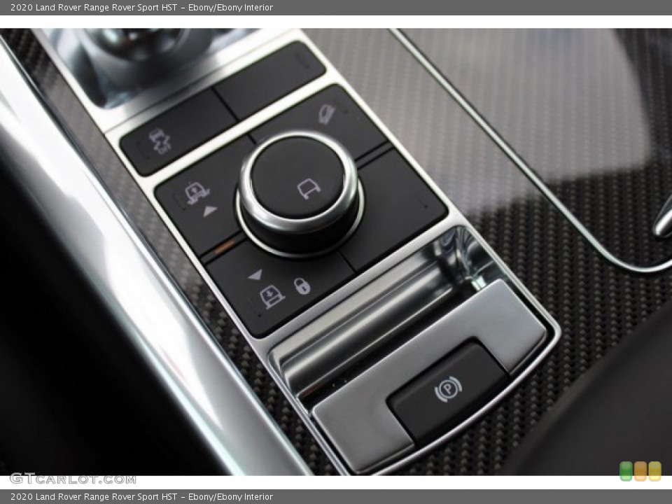 Ebony/Ebony Interior Controls for the 2020 Land Rover Range Rover Sport HST #137716026