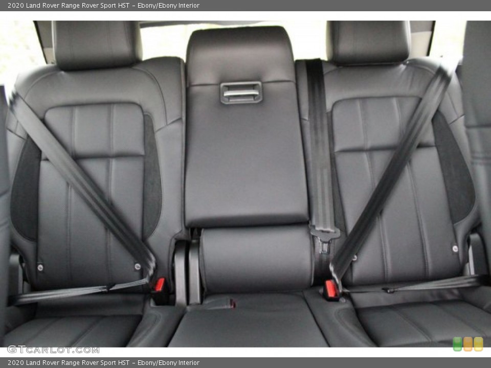 Ebony/Ebony Interior Rear Seat for the 2020 Land Rover Range Rover Sport HST #137716056
