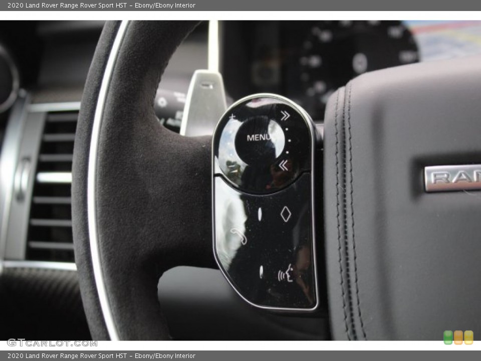 Ebony/Ebony Interior Steering Wheel for the 2020 Land Rover Range Rover Sport HST #137716071