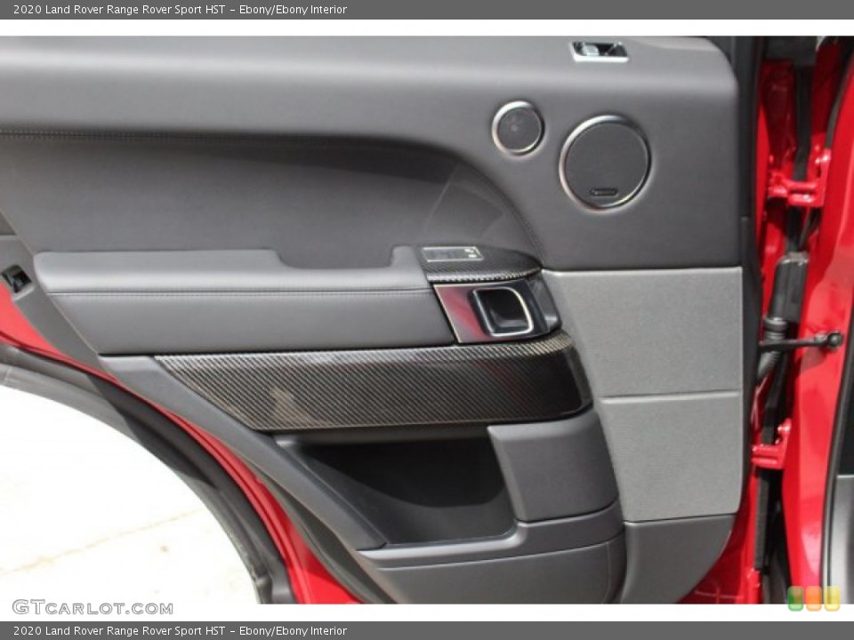 Ebony/Ebony Interior Door Panel for the 2020 Land Rover Range Rover Sport HST #137716143