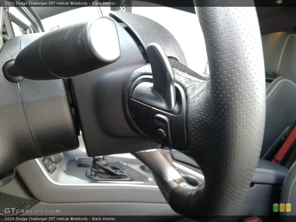 Black Interior Steering Wheel for the 2020 Dodge Challenger SRT Hellcat Widebody #137719653