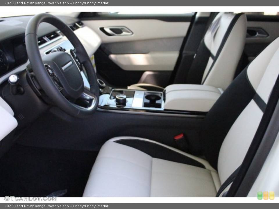 Ebony/Ebony Interior Front Seat for the 2020 Land Rover Range Rover Velar S #137727616