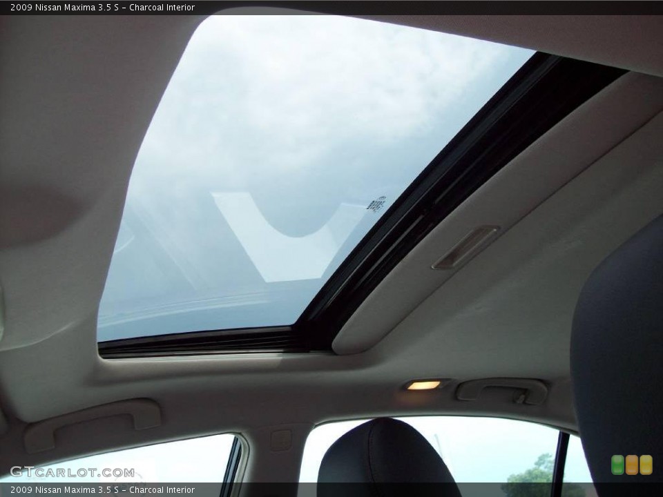 Charcoal Interior Sunroof for the 2009 Nissan Maxima 3.5 S #13772994