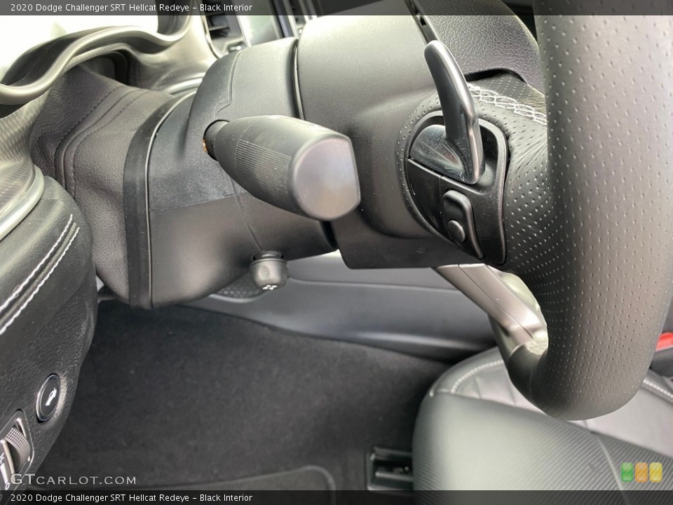 Black Interior Steering Wheel for the 2020 Dodge Challenger SRT Hellcat Redeye #137739828