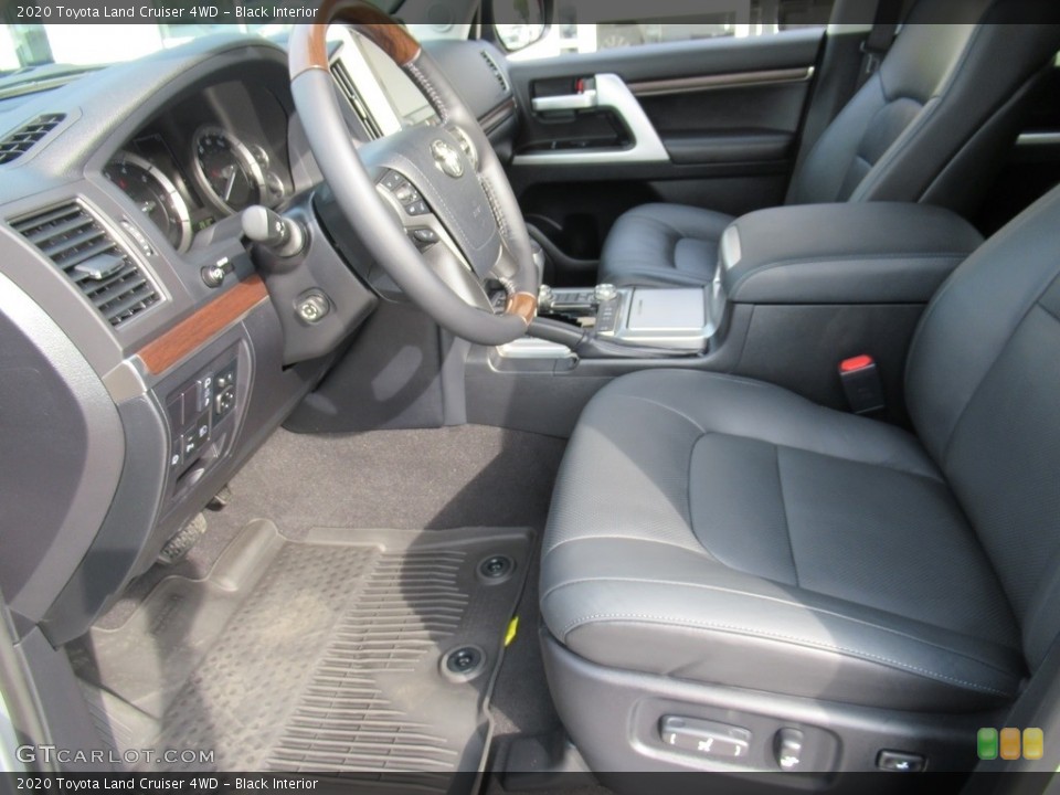 Black 2020 Toyota Land Cruiser Interiors
