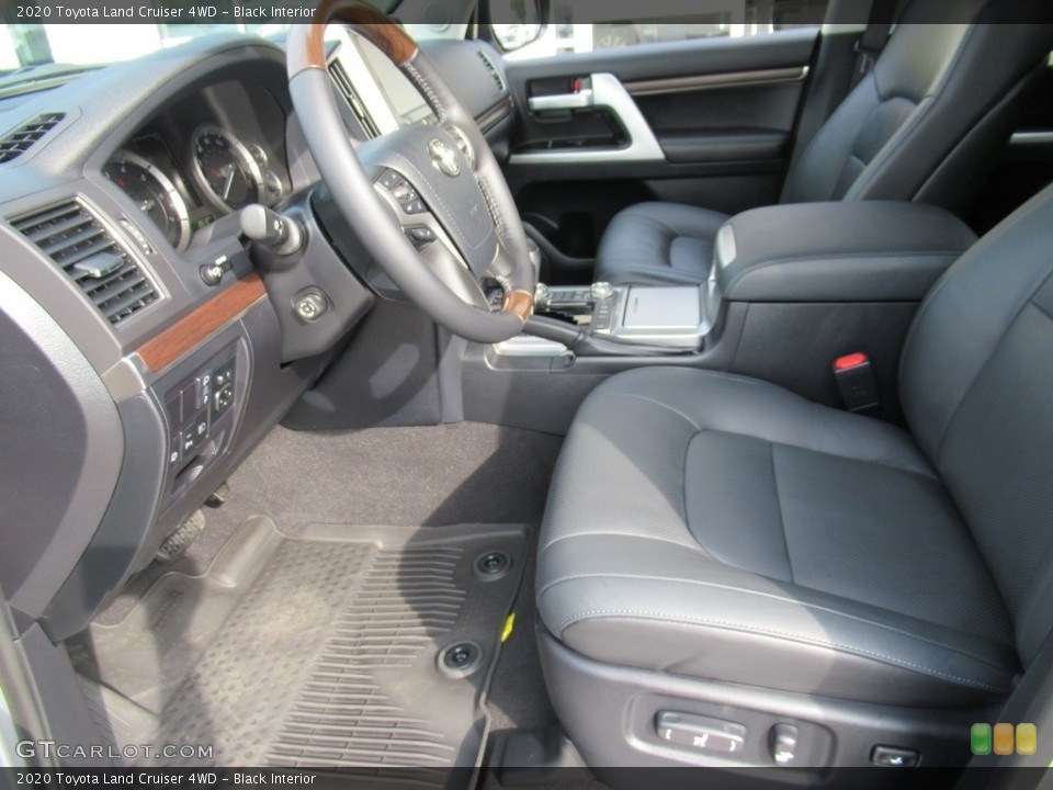 Black Interior Front Seat for the 2020 Toyota Land Cruiser 4WD #137747890