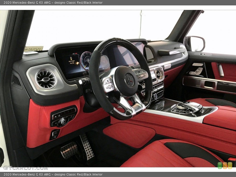 designo Classic Red/Black Interior Front Seat for the 2020 Mercedes-Benz G 63 AMG #137756418