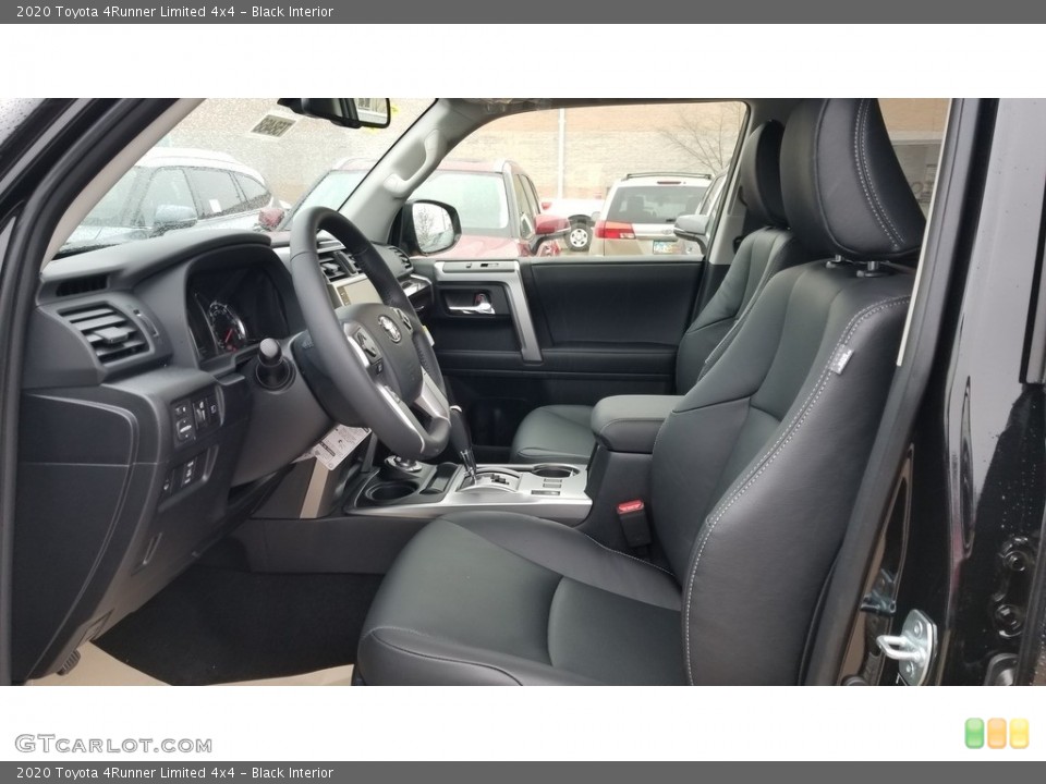 Black Interior Front Seat for the 2020 Toyota 4Runner Limited 4x4 #137769578
