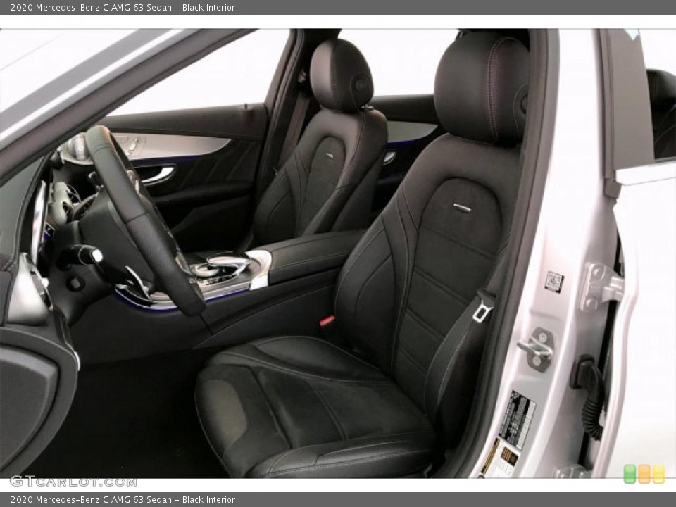 Black Interior Front Seat for the 2020 Mercedes-Benz C AMG 63 Sedan #137773238