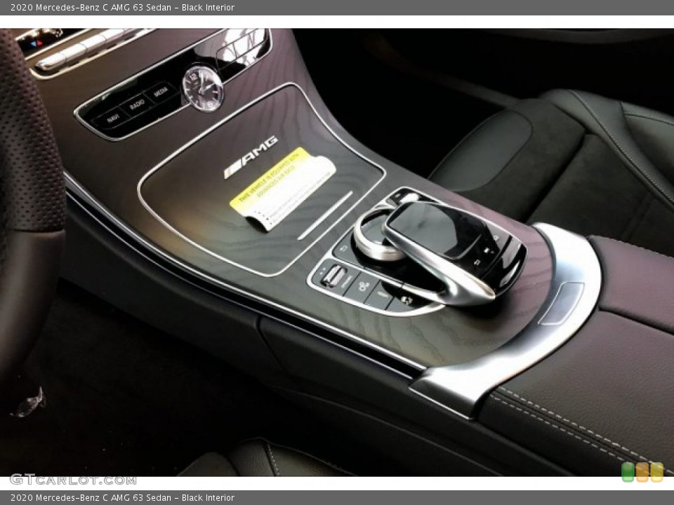 Black Interior Controls for the 2020 Mercedes-Benz C AMG 63 Sedan #137773394