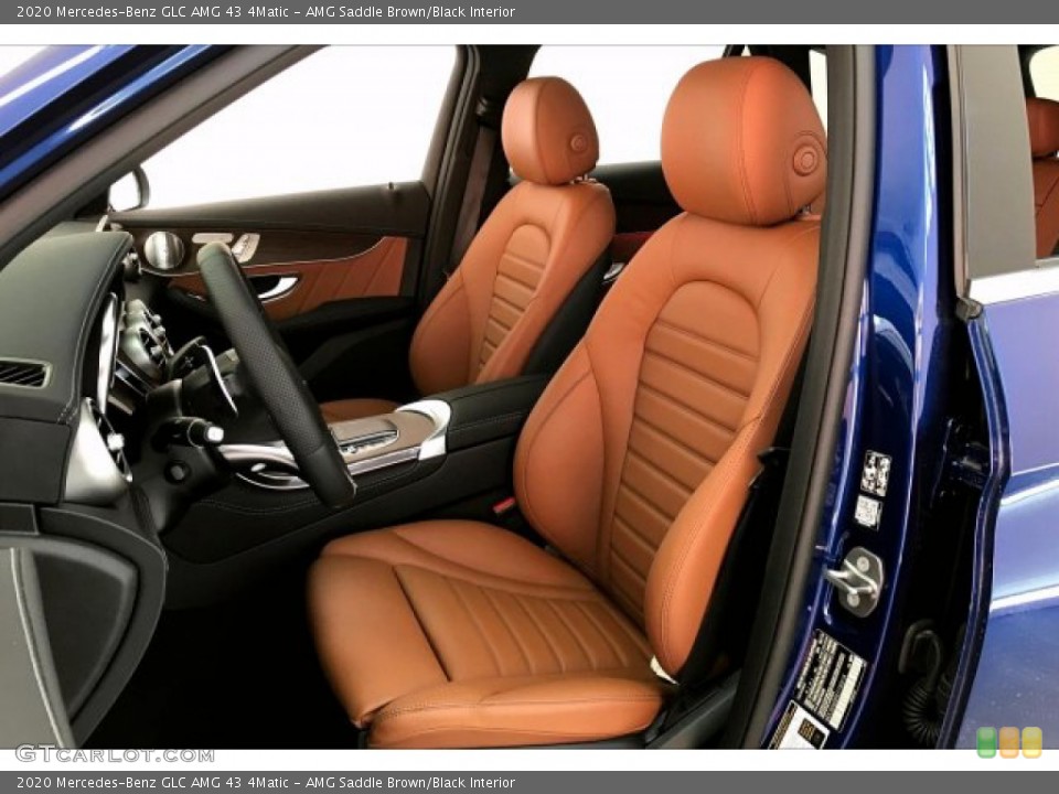 AMG Saddle Brown/Black 2020 Mercedes-Benz GLC Interiors