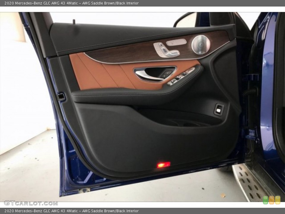 AMG Saddle Brown/Black Interior Door Panel for the 2020 Mercedes-Benz GLC AMG 43 4Matic #137774687