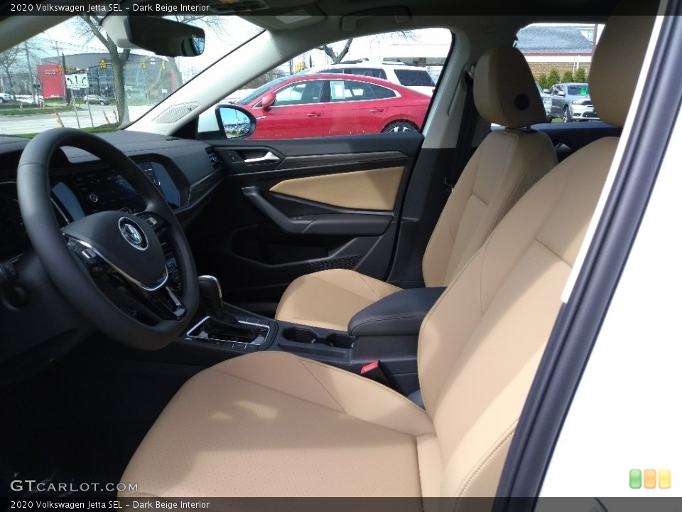 Dark Beige 2020 Volkswagen Jetta Interiors