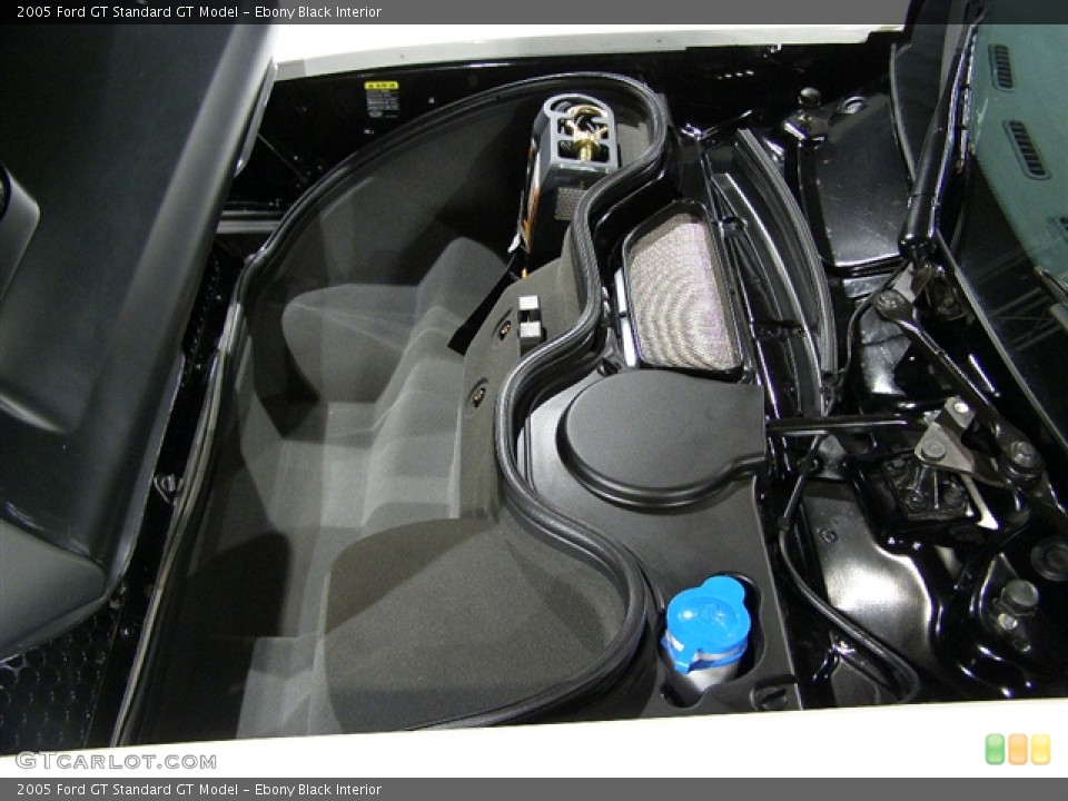 Ebony Black Interior Trunk for the 2005 Ford GT  #138041
