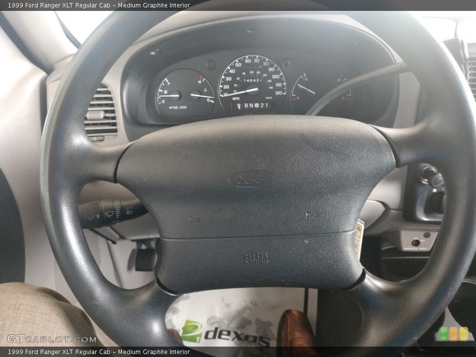 Medium Graphite Interior Steering Wheel for the 1999 Ford Ranger XLT Regular Cab #138170410