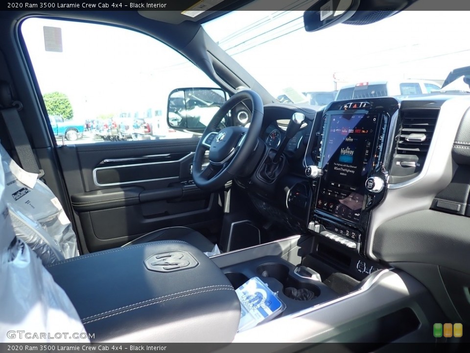 Black Interior Dashboard for the 2020 Ram 3500 Laramie Crew Cab 4x4 #138180693