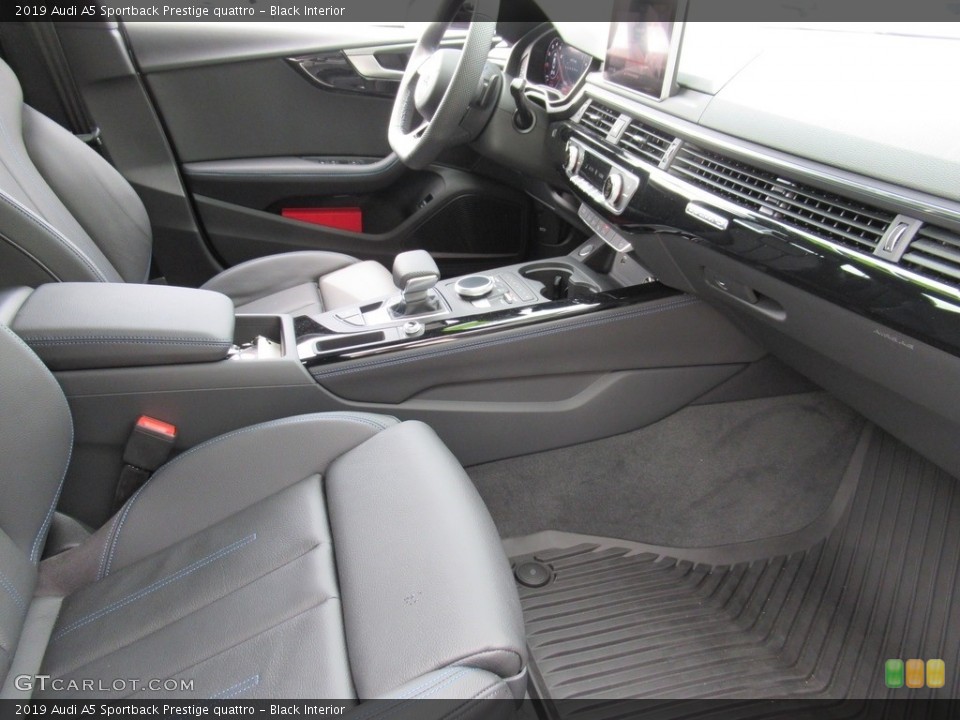 Black Interior Dashboard for the 2019 Audi A5 Sportback Prestige quattro #138182101