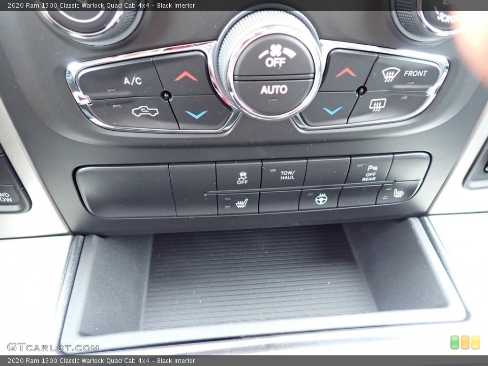Black Interior Controls for the 2020 Ram 1500 Classic Warlock Quad Cab 4x4 #138182505