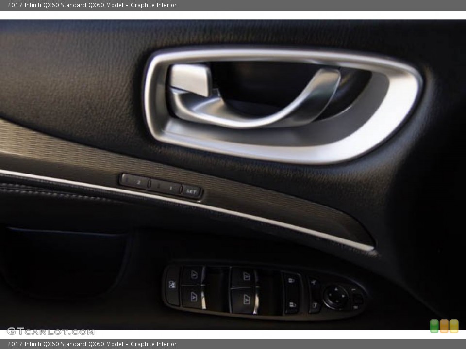 Graphite Interior Door Panel for the 2017 Infiniti QX60  #138184134