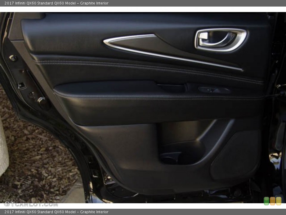 Graphite Interior Door Panel for the 2017 Infiniti QX60  #138184146
