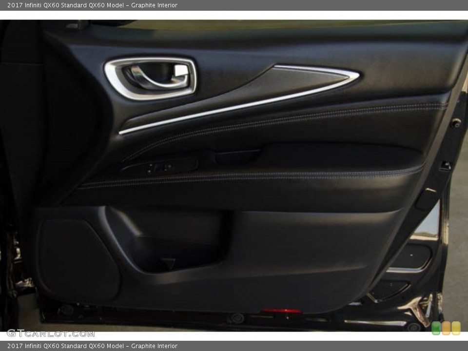 Graphite Interior Door Panel for the 2017 Infiniti QX60  #138184184